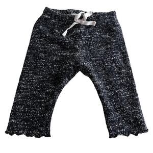 Buho girls gray tweed bottoms pants 12 months